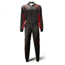 Speed Kartoverall SILVERSTONE RS-2 schwarz/rot Gr. L